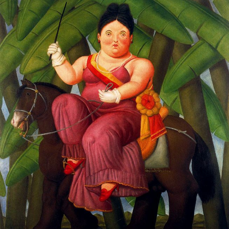 Landscape, 2000, 205×164 cm by Fernando Botero: History, Analysis