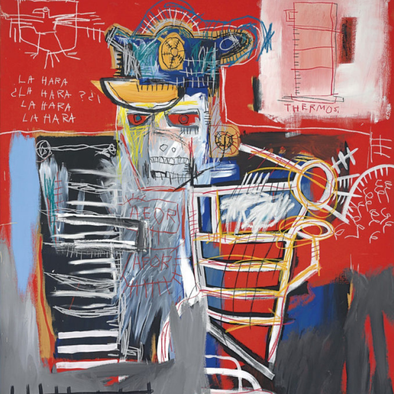 Untitled, 1984, 267×194 cm by Jean-Michel Basquiat: History