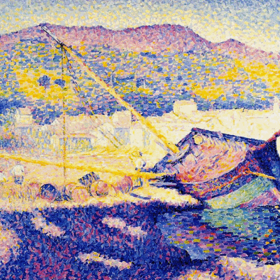 Henri Edmond Cross Antibes, 1908: Descripción de la obra | Arthive
