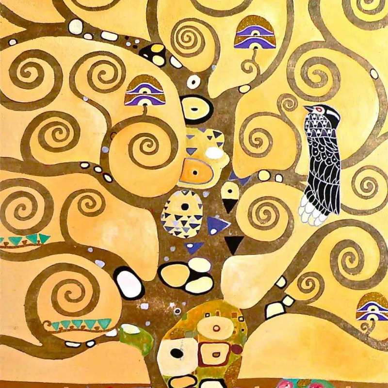 Gustav Klimt Portrait Of Marie Henneberg, 1902, 140×140 cm