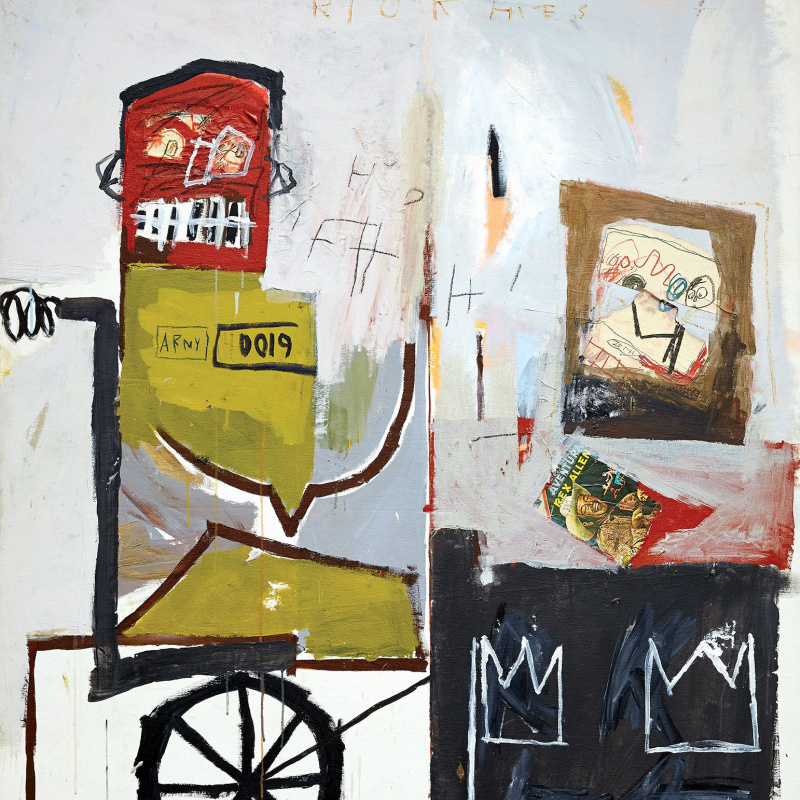 Untitled, 1984, 267×194 cm by Jean-Michel Basquiat: History