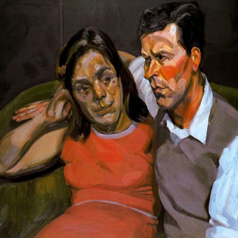 The Painter's Room, 1944, 62×76 cm by Lucien Freud: History