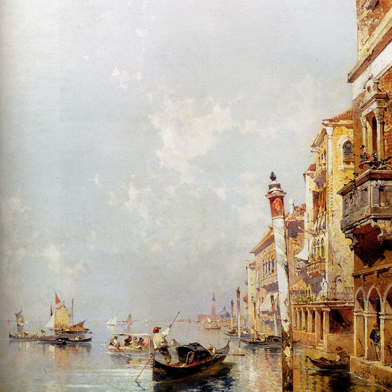 Franz Richard Unterberger Capri: Descripción de la obra | Arthive