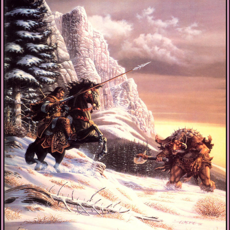 Larry Elmore Rocks: Description of the artwork | Arthive