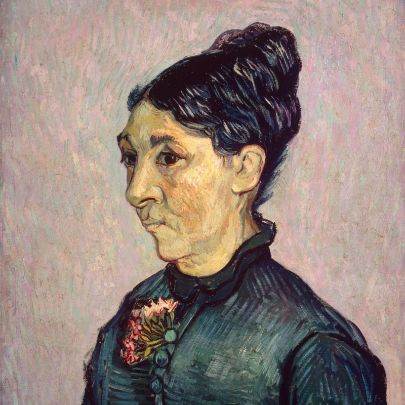 Portrait of Joseph Roulin (option), 4 1889, 54×65 cm by Vincent