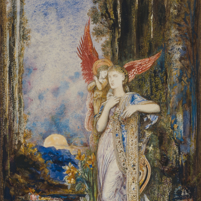 The Triumph of Alexander the Great, 1892, 155×155 cm by Gustave