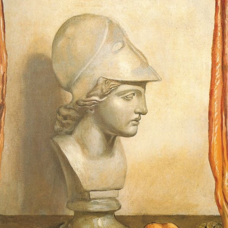 Piazza d'Italia (Souvenir from Italy), 1925 by Giorgio de Chirico