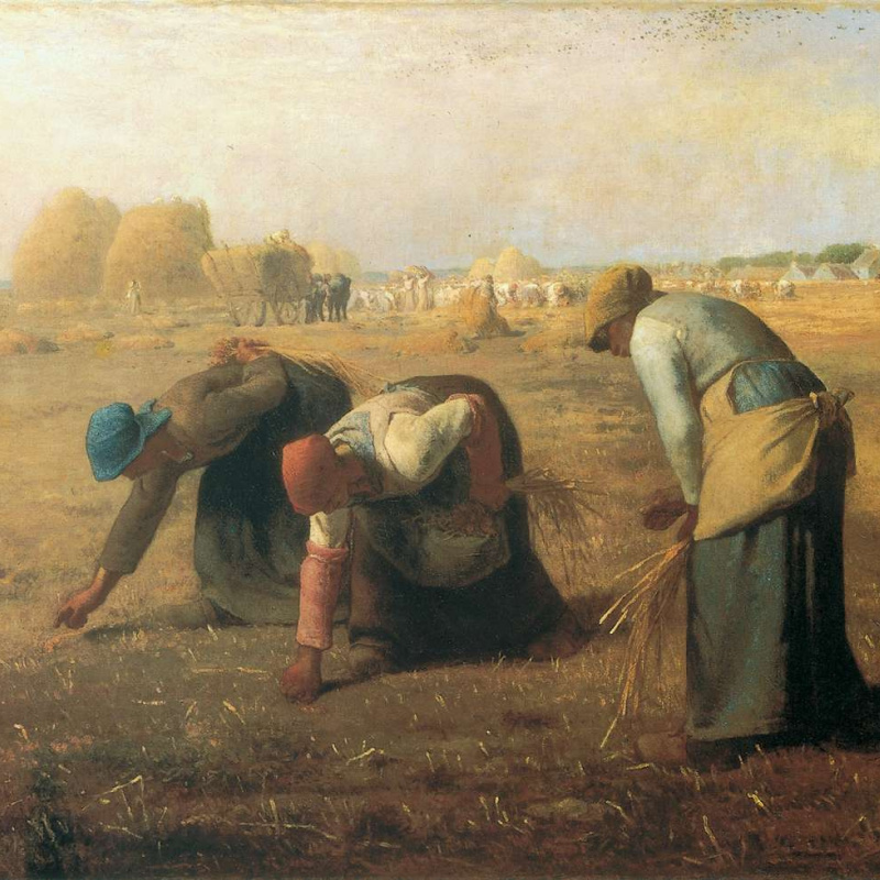 Jean-Franois Millet、葡萄畑にて、希少画集画、状態良好 Jean-Francois Millet: seeds of modern art | Arthive