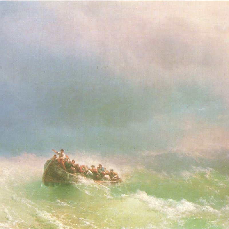 The creation of the world, 1864, 236×195 cm by Ivan Aivazovsky