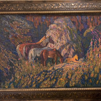 Eduard Iosifovich Bazilyansky. Warm Evening Eduard Iosifovich Bazilyansky. Warm Evening