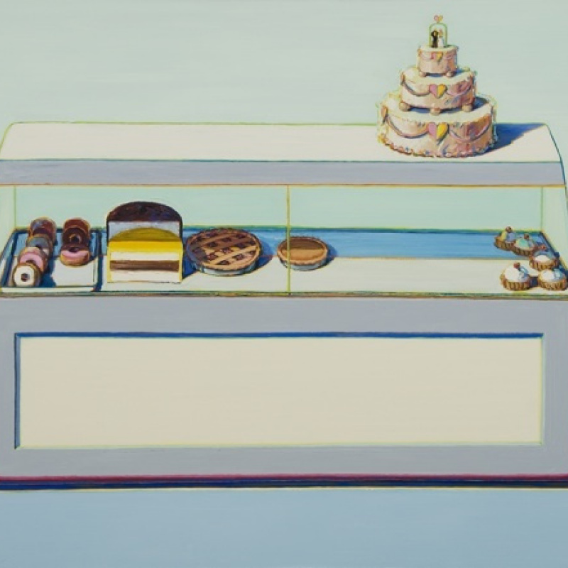 ウェイン・ティーボー　Wayne Thiebaud 「パイカウンター」 Wayne Thiebaud ¥11,000 アメリカの画家ウェイン・ティーボー（Wayne
