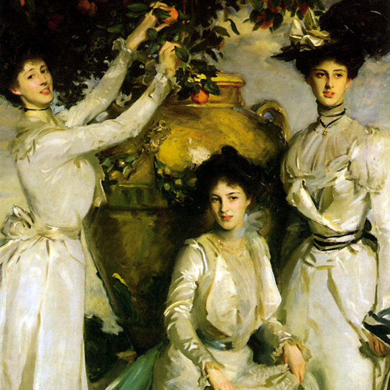 Villa Falconieri, Frascati, 1907, 50×34 cm by John Singer Sargent