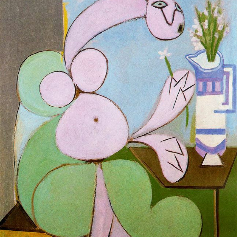Pablo Picasso Mother and child, 1922, 81×100 cm: Description of