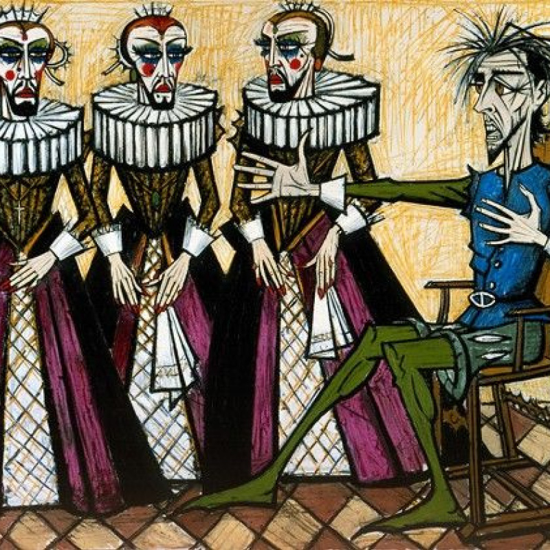 Annabelle, 1960, 81×130 cm by Bernard Buffet: History, Analysis