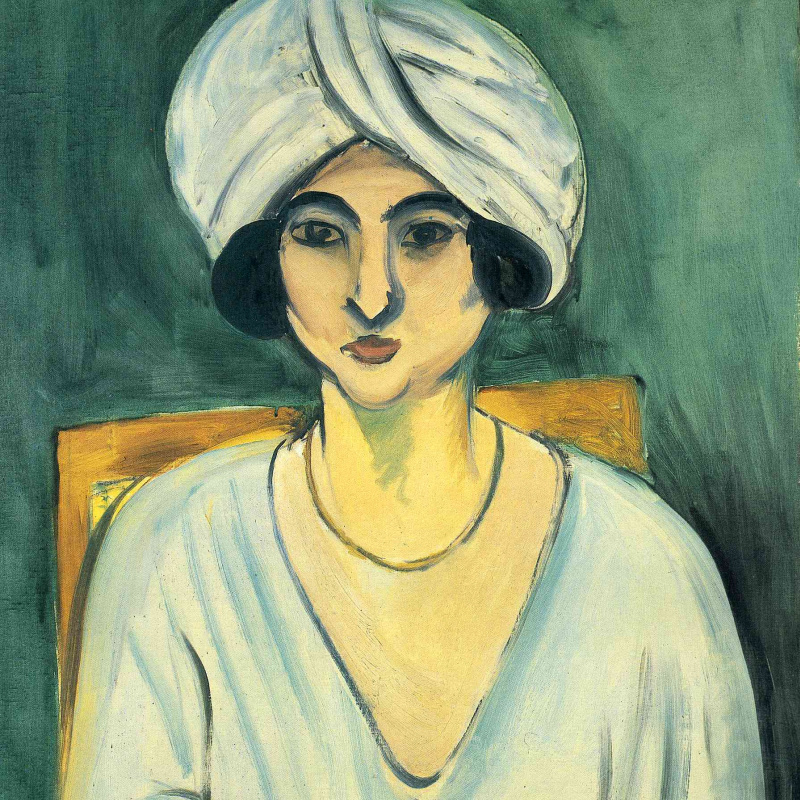 Buy digital version: Lorette with Cup of coffee by Henri Matisse