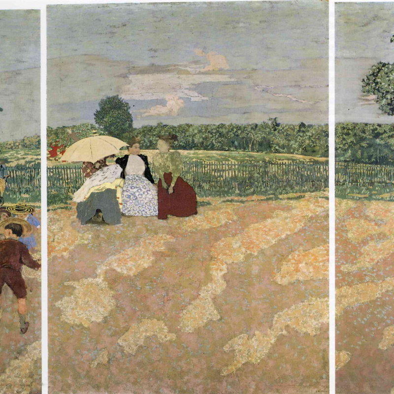 Buy a digital copy: Jean Edouard Vuillard - Dans le jardin, Moscow