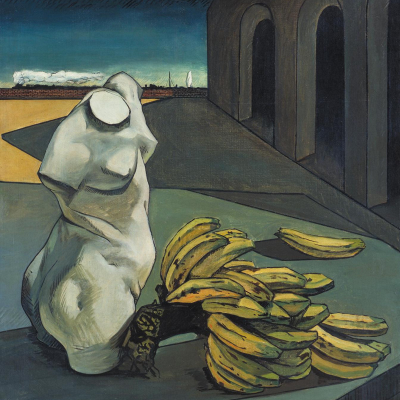 Piazza d'Italia (Souvenir from Italy), 1925 by Giorgio de Chirico