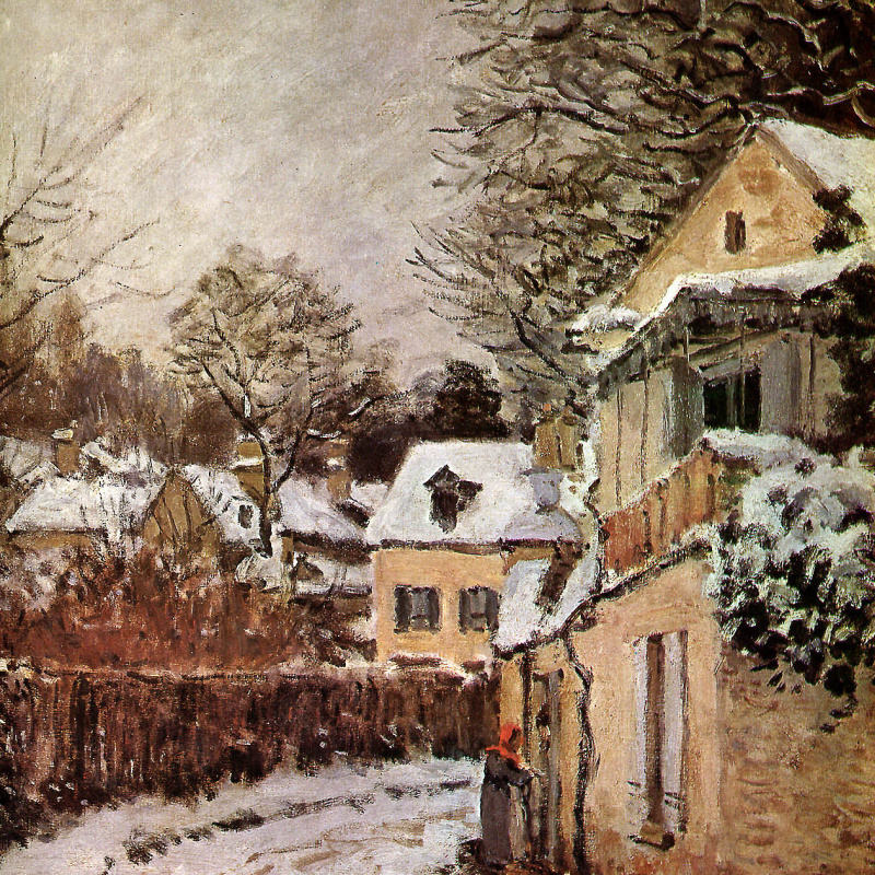 Alfred Sisley Moret-sur-Loing, 1888, 73×60 cm: Descripción de la