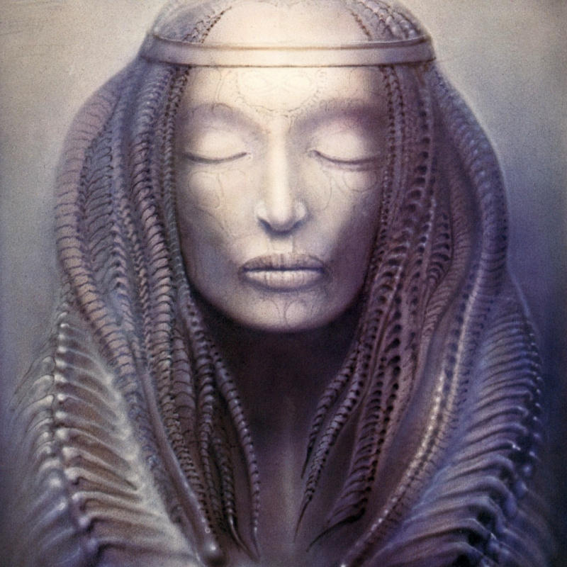 Necronom IV, 1976, 150×100 cm by Hans Rudolph Giger: History