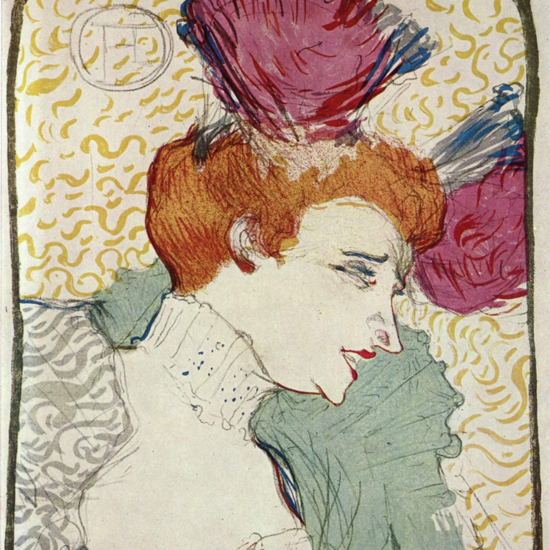 Henri de Toulouse-Lautrec Confetti poster, 1894, 38×55 cm