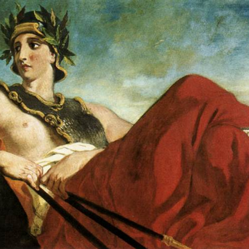 After the Shipwreck, 1847, 57×36 cm by Eugene Delacroix: History