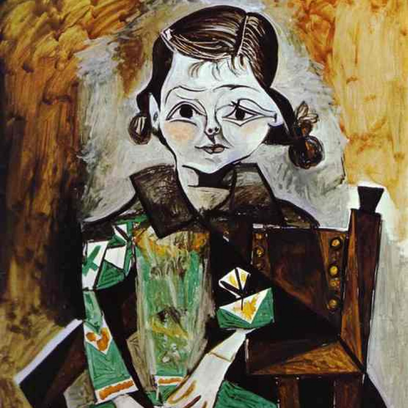 Pablo Picasso Harem, 1906, 110×154 cm: Descrizione dell'opera