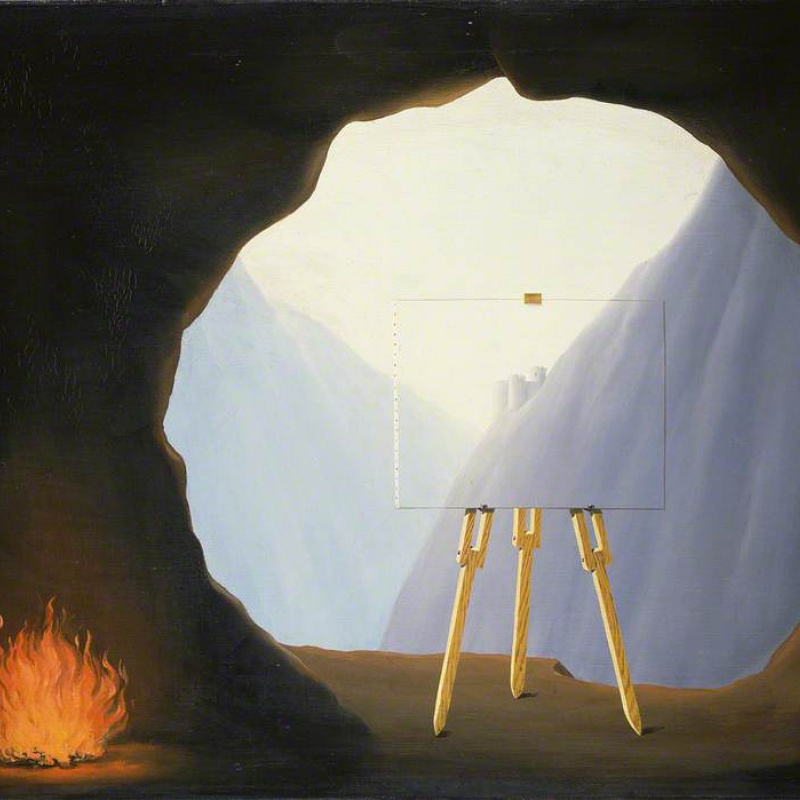 La condition humaine, 1935, 73×54 cm by René Magritte: History