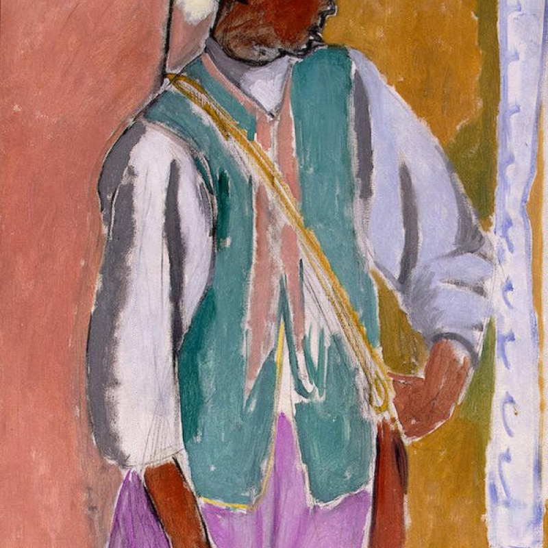 Buy digital version: Lorette with Cup of coffee by Henri Matisse