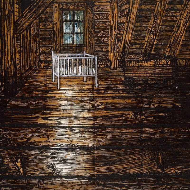 High Priestess / Mesopotamia, 1980, 780×370 cm by Anselm Kiefer