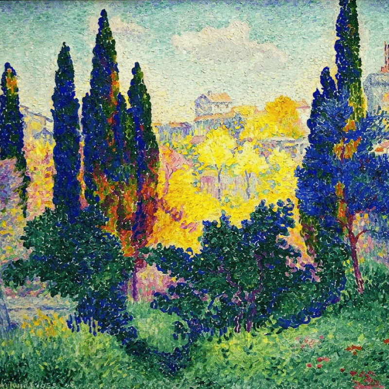 Henri Edmond Cross Antibes, 1908: Descripción de la obra | Arthive