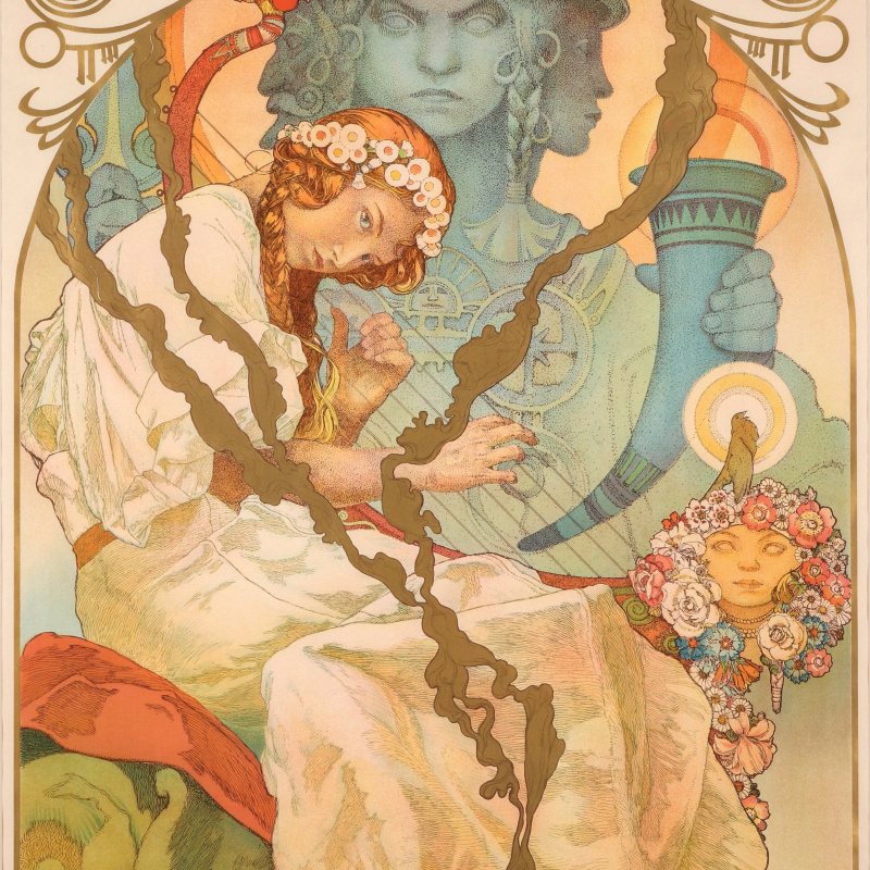 アート・デザイン・音楽 Alphonse Mucha: The Spirit of Art アート