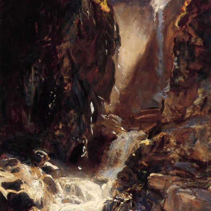 John Singer Sargent Villa Falconieri, Frascati, 1907, 50×34 cm
