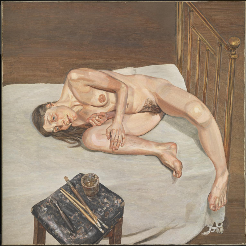 Lucien Freud. Portrait de nu