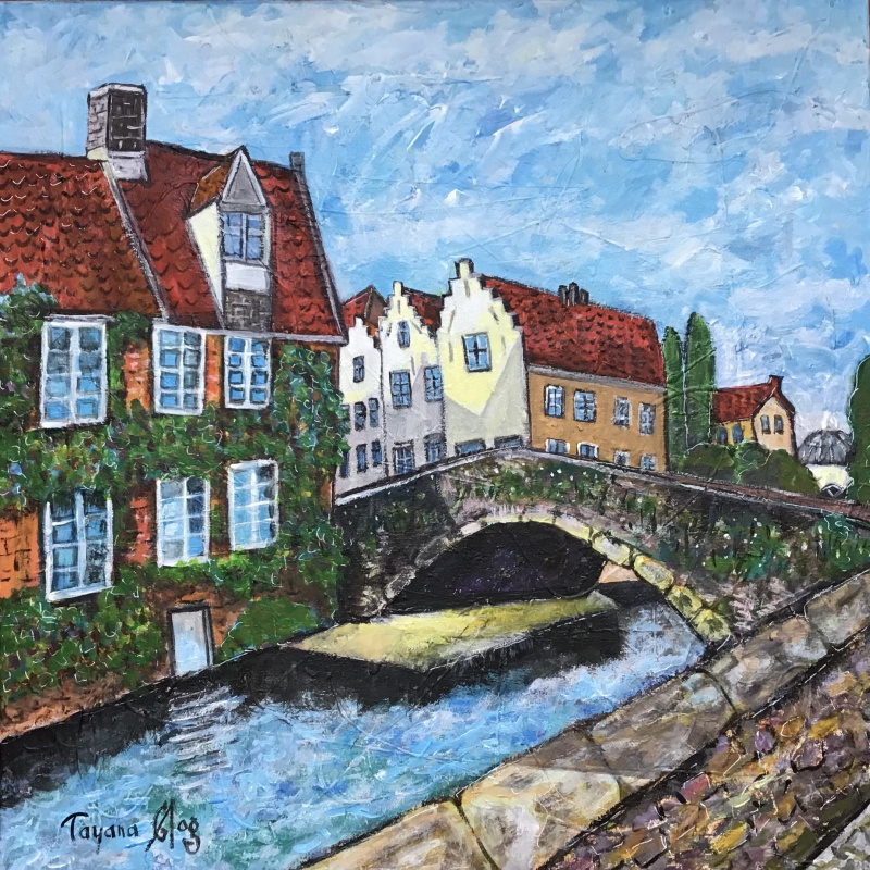 Tatiana Gogoloshvili. Morning in Bruges.