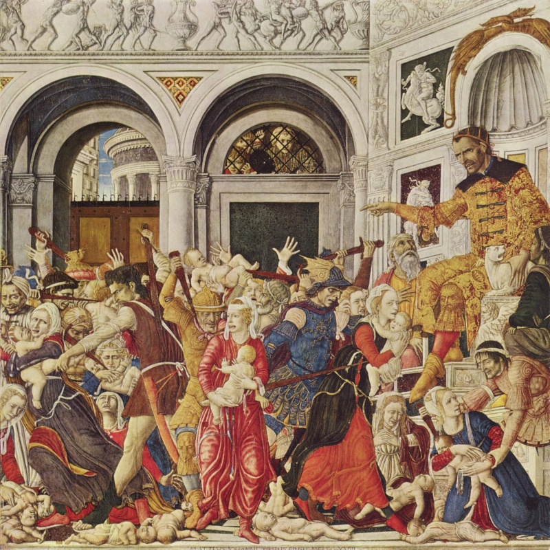 Matteo di Giovanni. The massacre of the innocents