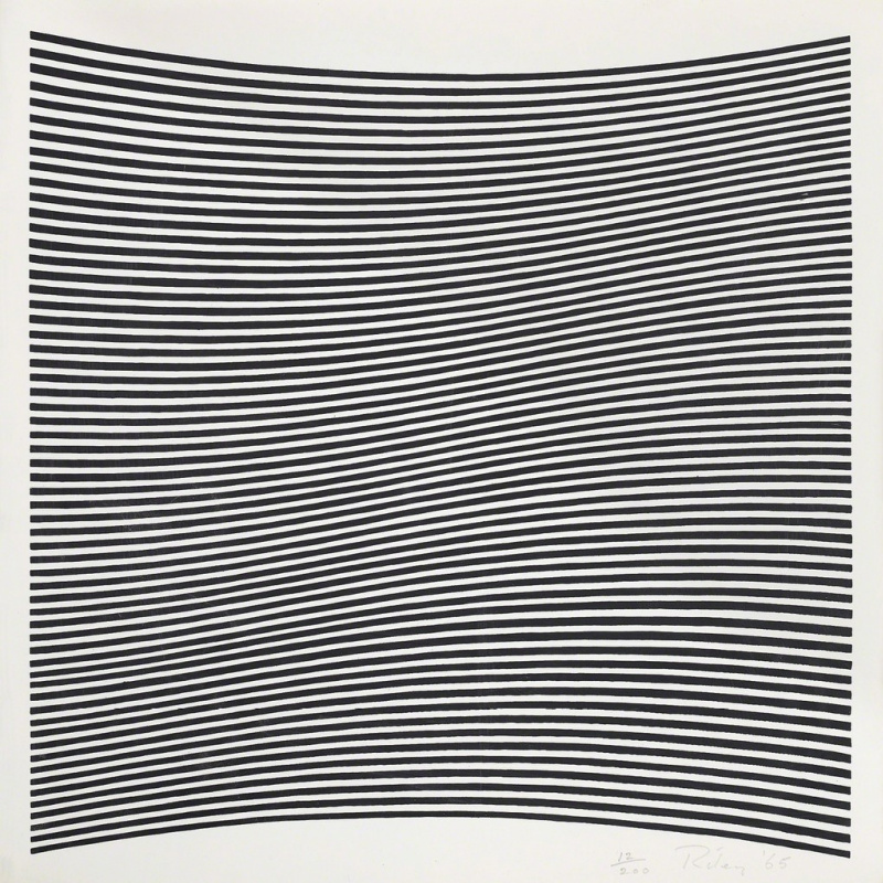 Bridget Riley. Untitled (La Lune en Rodage)