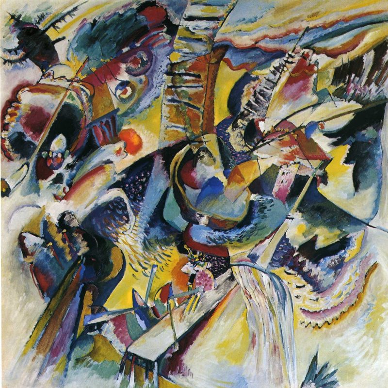 Wassily Kandinsky. Improvisation. Gorge