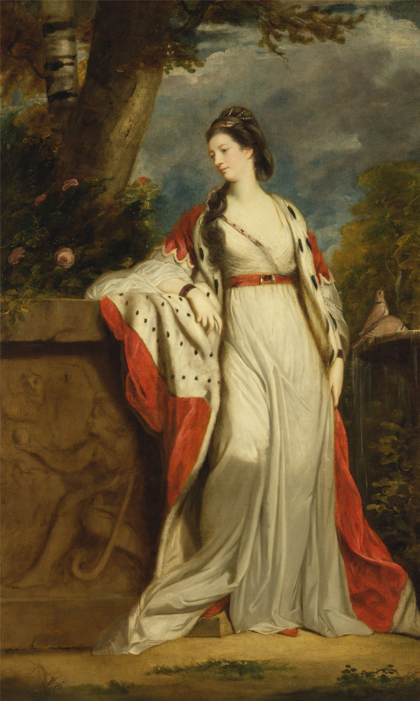 Joshua Reynolds. Portrait of Elizabeth Gunning, Duchess of Hamilton and Argyll