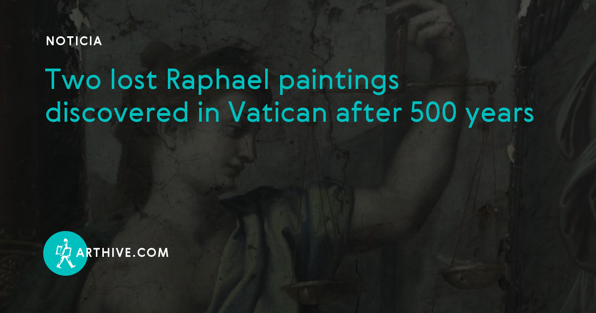 Two Raphael paintings unearthed after 500 years